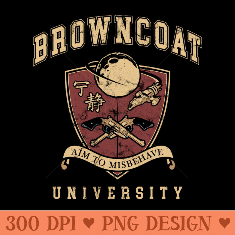 Browncoat University - Digital PNG Art - Variety