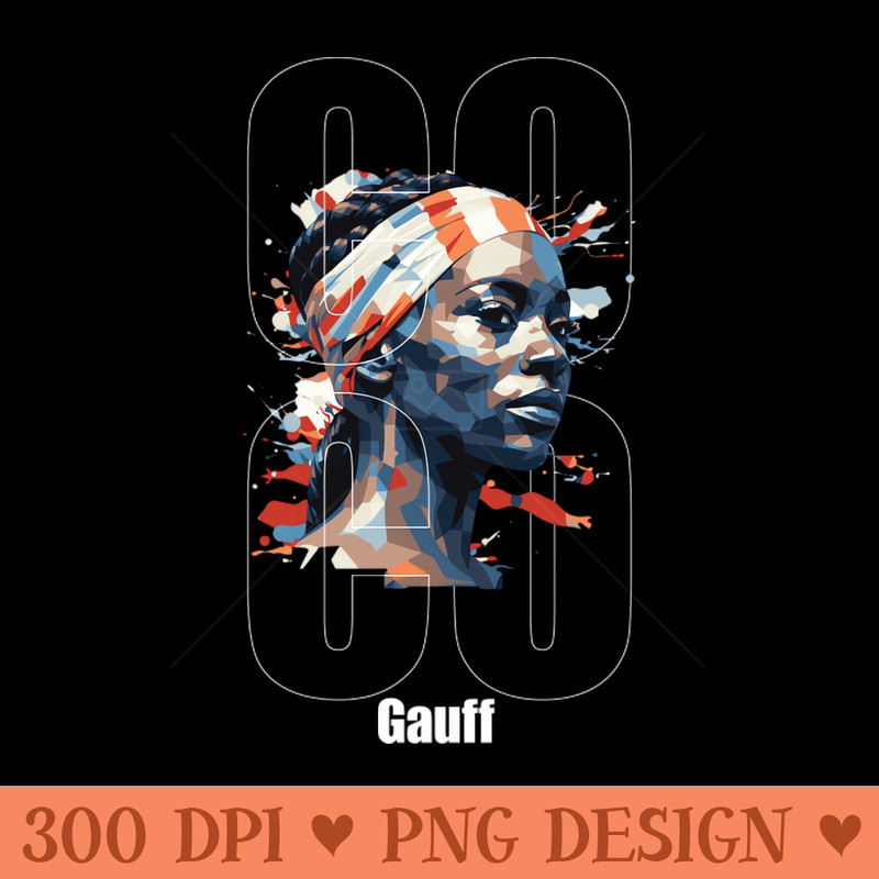 Coco Gauff - PNG Downloadable Resources - Popularity