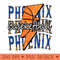 Graphic Basketball Phoenix Proud Name Vintage - PNG Download Collection - Unique