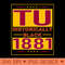 Tuskegee 1881 University Apparel - Vector PNG Download - Professional Design