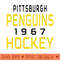 Pittsburgh Penguins 1967 Hockey Classic - Download PNG Graphics - Customer Support