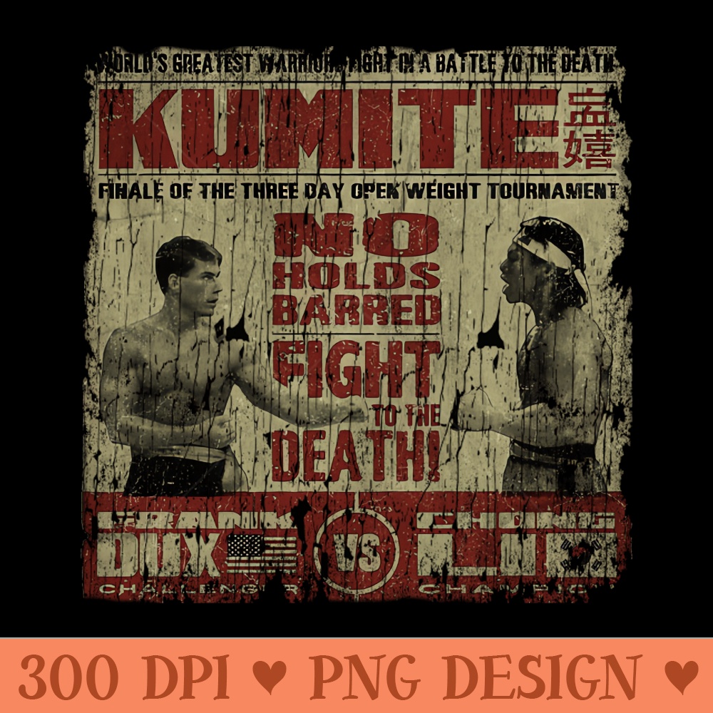 Vintage Aesthetic Bloodsport - PNG Download Collection - Customer Support