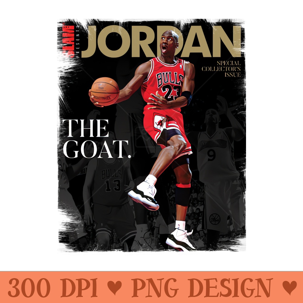 MJ SLAM MAG VINTAGE - PNG Artwork - Convenience
