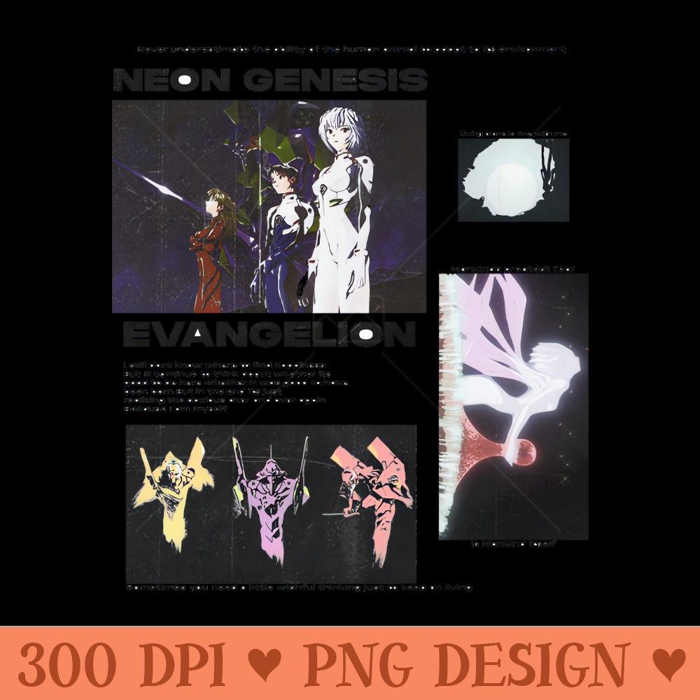 Neon Genesis Evangelion - High Quality PNG - Latest Updates