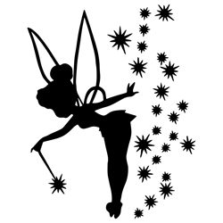 fairy svg bundle, fairy silhouette svg, tinkerbell svg, princess svg, fairy clipart, flying fairy