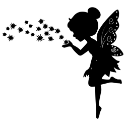 fairy svg bundle, fairy silhouette svg, tinkerbell svg, princess svg