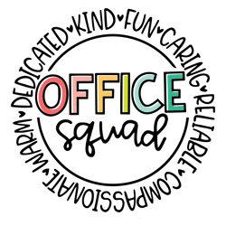 office squad svg, office squad png, appreciation gift, gift for office staff, office crew svg