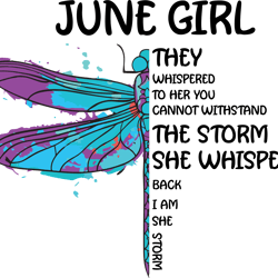 june girl they whispered to her you cannot withstand the storm