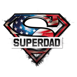 patriotic super dad png