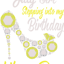 stepping into my july birthday like a boss, birthday svg, birthday girl svg