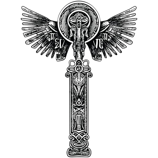 Angak Vector Ankh, Ankh SVG, Ankh PNG, Ankh Clipart, Vector, SVG, Digital | Inspire ...