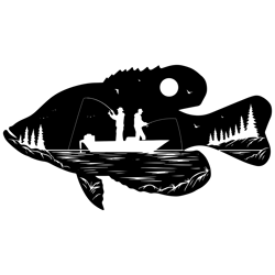 crappie fishing svg, fishing svg, crappie fish svg, crappie clipart, crappie vector, crappie cricut 5