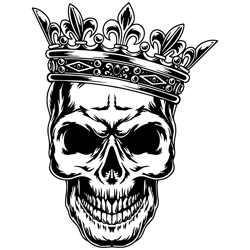 king skull svg, skull svg, skull king svg, king skull clipart, skeleton svg, skull clipart