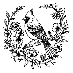 red cardinal svg, cardinal clipart, cardinal cricut, cardinal vector, cardinal cut file, cardinal shirt svg