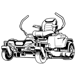 zero turn lawn mower svg, lawn mower svg, landscaping svg, lawn mower clipart jpg