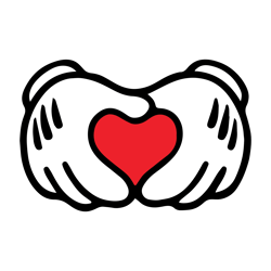 mickey and minnie valentine's day clipart, valentines day svg cut files for cricut, silhouette