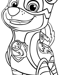 chase mighty pups paw patrol svg, paw patrol clipart, cartoon paw svg, dog patrol svg, digital download3