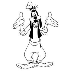 goofy svg, disney svg, digital files