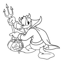 halloween chip and dale svg file, coloring pages, kids coloring pages1