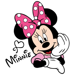 happy minnie mouse svg, free svg, daily freebies svg, cricut, silhouette vector cut file