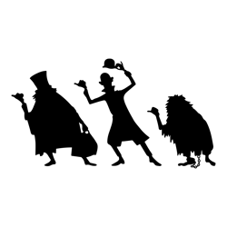 hitchhiking ghosts svg digital files (the haunted mansion), halloween coloring pages, kids coloring pages1