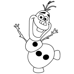 olaf frozen svg digital files, disney svg, kids coloring pages1