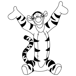 tigger svg, disney svg, png digital files