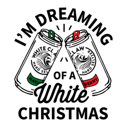 im dreaming of a white christmas 2024 svg digital file