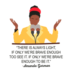 amanda gorman speech svg, amanda gorman svg, speech svg, poet amanda gorman svg, black woman svg