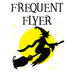 frequent flyer,halloween svg, halloween gift1, halloween shirt, happy halloween day, halloween svg file