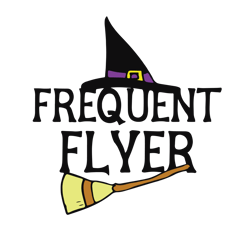 frequent flyer, halloween svg, halloween gift, halloween shirt, happy halloween day, halloween svg file