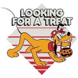 looking for a treat svg, halloween svg, pluto svg, disney svg, mickey svg, halloween pluto svg, cute pluto svg
