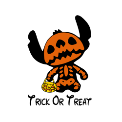 stitch trick or treat svg, halloween stitch svg, pumpkin svg, stitch shirt, stitch gift, trick or treat svg