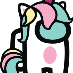among us unicorn svg, valentine svg, among us svg, unicorn svg, unicorn impostor svg
