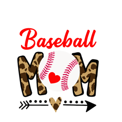 baseball mom leopard plaid svg, mothers day svg, mom svg, baseball mom svg