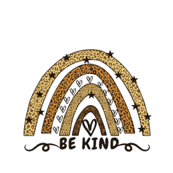 be kind leopard rainbow svg, mothers day svg, mom svg, be kind svg