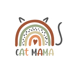 cat mama cute svg, mothers day svg, mama svg, cat mama svg, cat svg