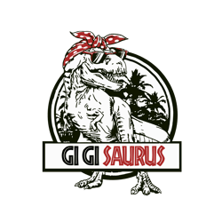 gigi saurus silhouette svg, mothers day svg, trending svg, mothers gift svg