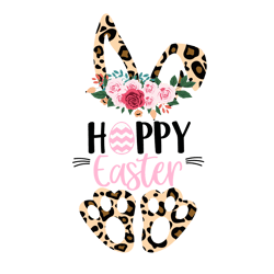 happy easter leopard svg, mothers day svg, easter svg, mom svg, mom life svg