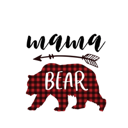 mama bear buffalo red plaid svg, mothers day svg, mama svg, mama bear svg, mother svg