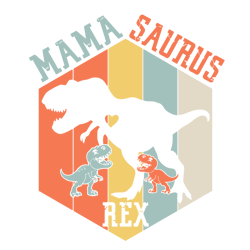 mama saurus rex sunset vintage svg, mothers day svg, trending svg