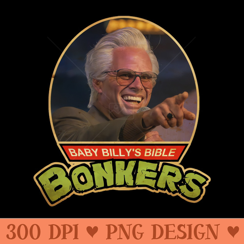 Vintage Baby Billy Bible Bonkers - Download PNG Graphics - Popularity