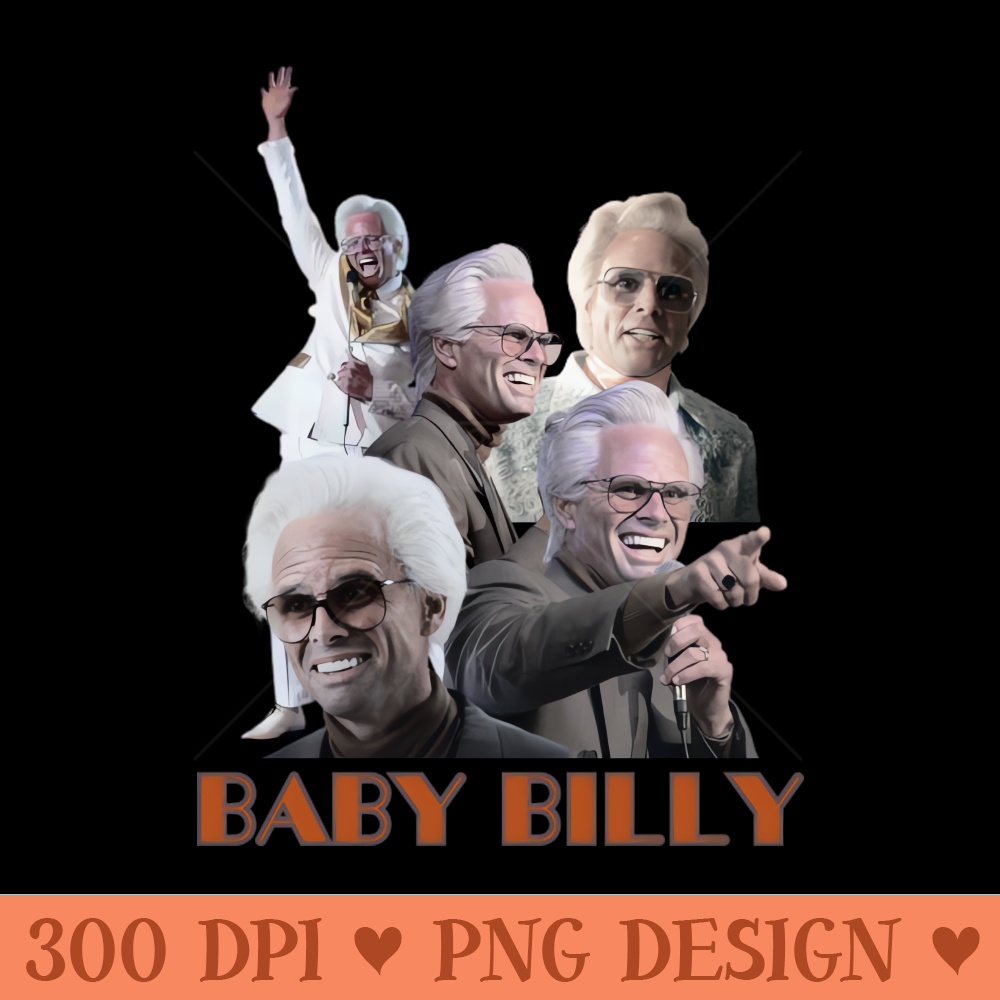 Baby Billy Design 9 - PNG Download - Unique