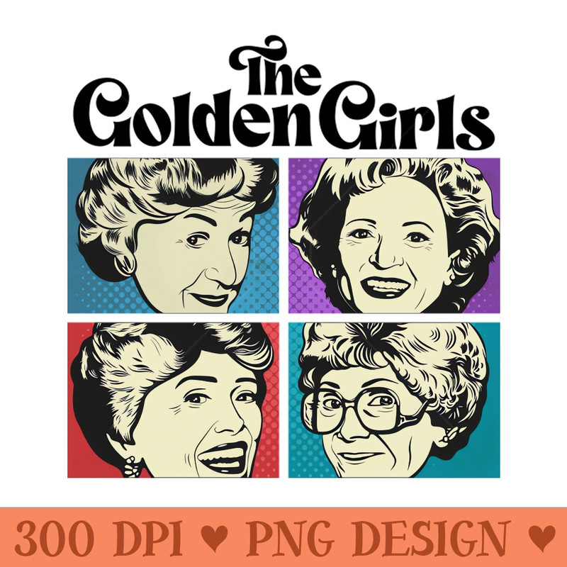 THE GOLDEN GIRLS COMIC - Download PNG Graphics - Variety