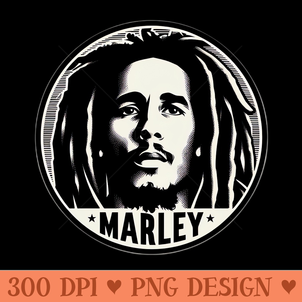 bob marley - PNG File Download - Professional Design