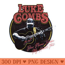 luke combs - png graphics