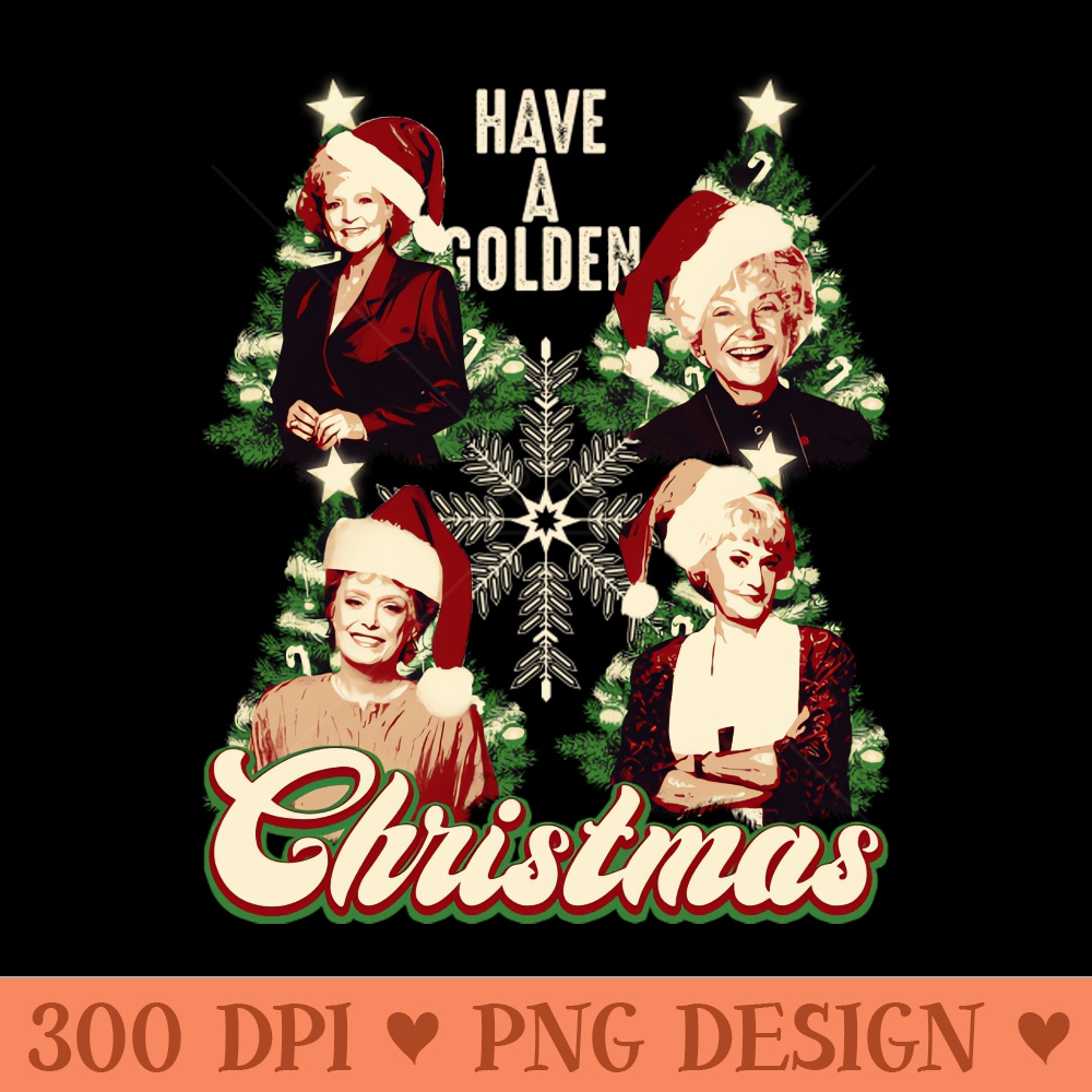 Have A Golden Christmas - PNG Download Store - Professional Design