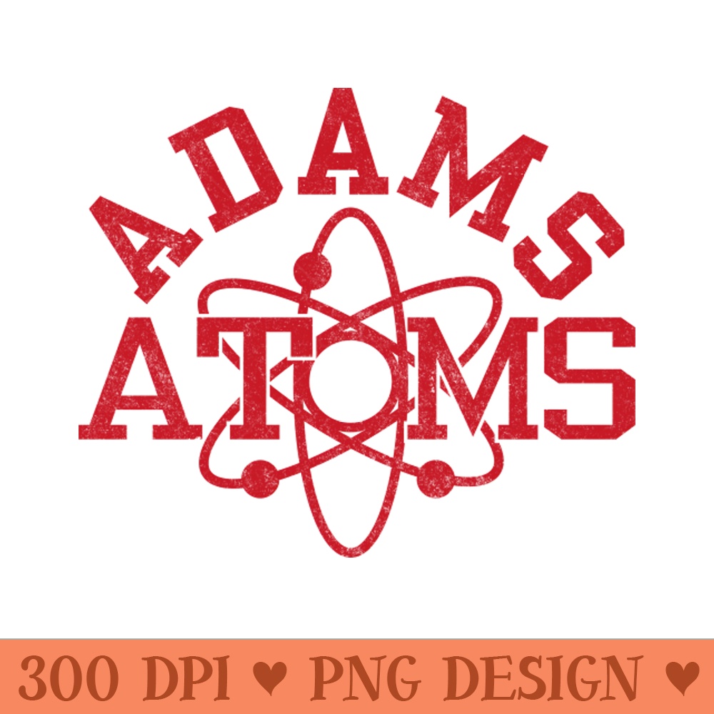 Adams Atoms Revenge of the Nerds vintage logo - PNG Download Pack - Latest Updates