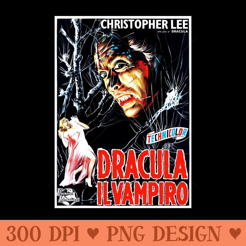 Dracula Il Vampiro - PNG Graphics - Professional Design
