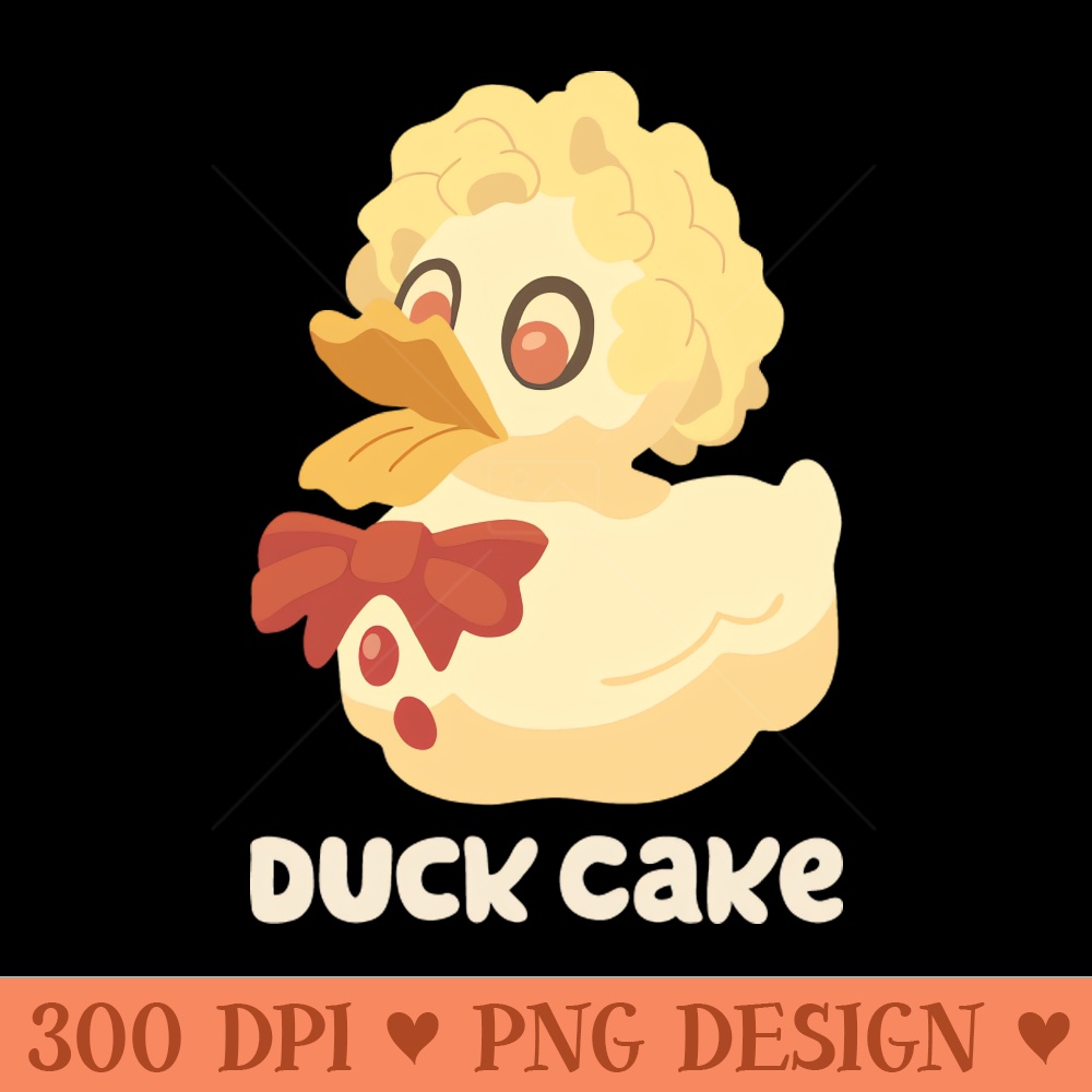 Duck cake - - High Quality 300 DPI